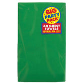 Festive Green- 2 Ply Guest Towels, 40ct